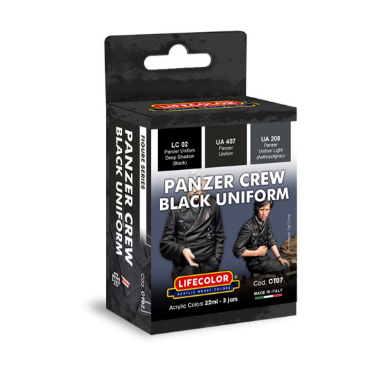 Peinture acrylique UNIFORME NOIR EQUIPAGE PANZER Peinture acrylique UNIFORME...