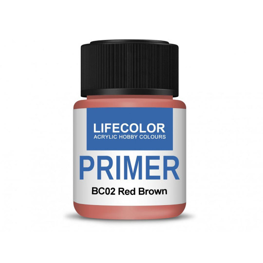 Peinture acrylique PRIMER Marron Rouge 22 ml Peinture acrylique PRIMER...