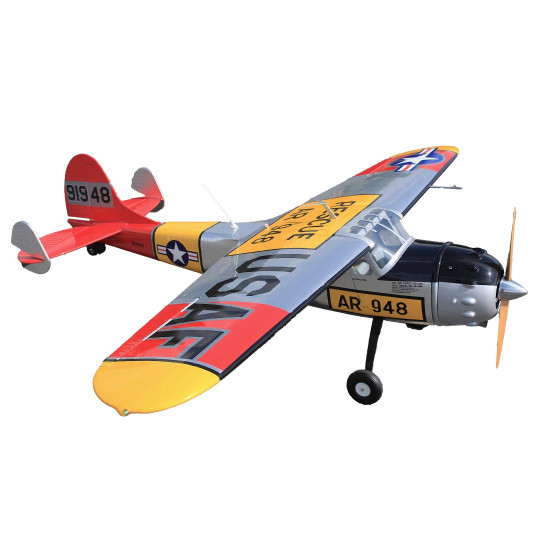Avión térmico radiocontrol CESSNA 195 USAF 2.28m 35-50cc ARF Avión térmico radiocontrol...