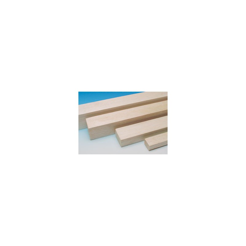 Matériau de bois BLOC BALSA 60x60x1000mm