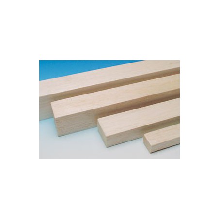 Wood material Balsa Blsa 80x80x1000mm | Scientific-MHD