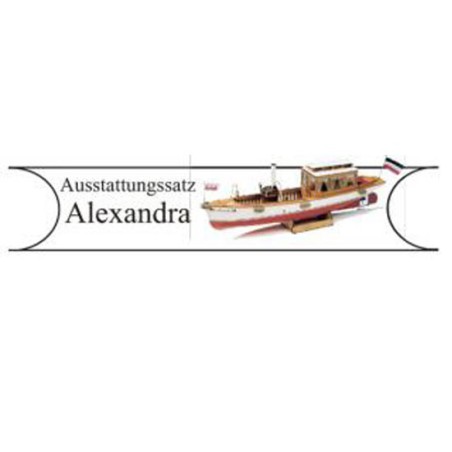 Bateau électrique radiocommandé ACCASTILLAGES ALEXANDRA