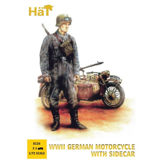 Figurine Moto et SideCar...