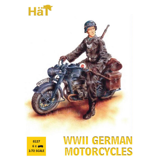 Figurine Moto Allemande WWII 1/72 Figurine Moto Allemande...