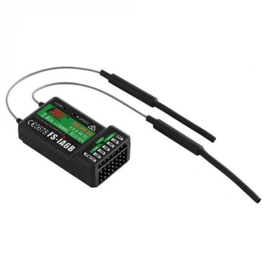 Accessoire pour radio FLYSKY Récepteur 6v FS-iA6B 2,4Ghz Accessoire pour radio...