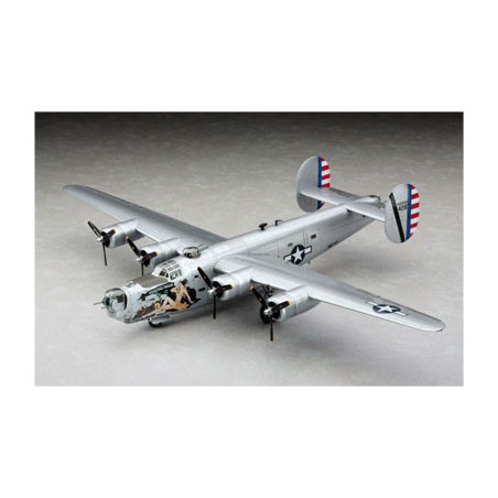 Maquette d'avion en plastique B-24J LIBERATOR 1/72