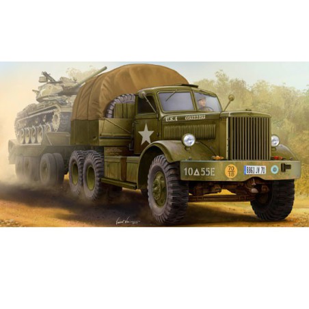 Plastic truck model M19 Tank Transport Hard Top 1/35 | Scientific-MHD