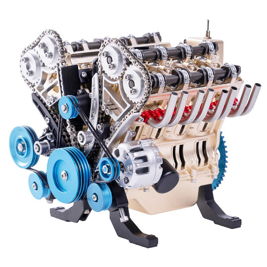 Maquette métal Moteur V8...