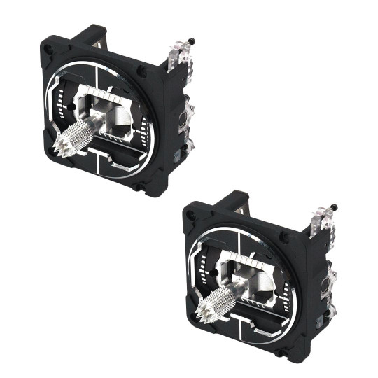Accessoire pour radio HRS Paire de manches CNC Noir V16/V14 Accessoire pour radio HRS...