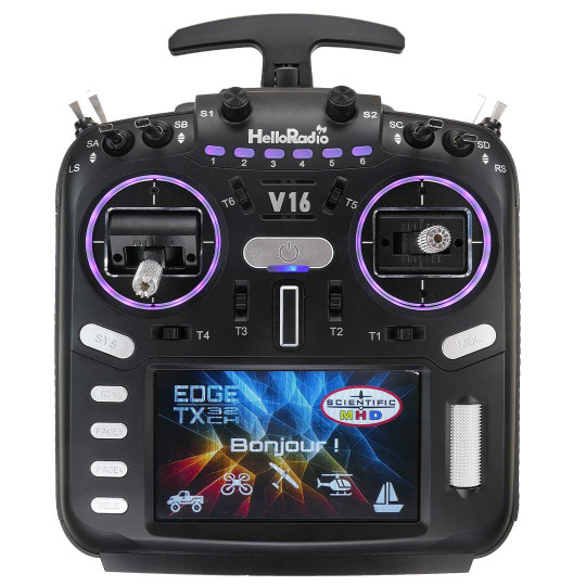 Emetteur de radiocommande V16 PRO 4en1 Mode 1 Emetteur de radiocommande...