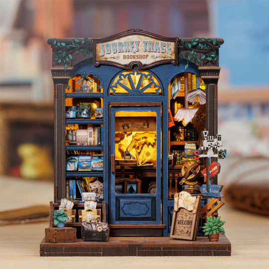 Puzzle 3D Serre Livres Book Nook Journey Trace Bookshop Puzzle 3D Serre Livres Book...