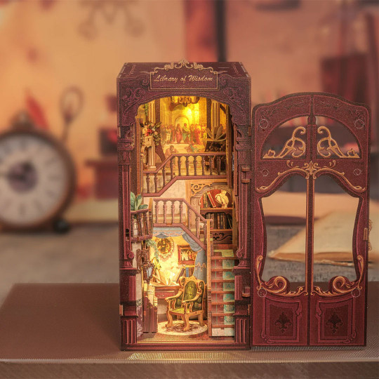 Puzzle 3D Serre Livres Book Nook Library of Wisdom Puzzle 3D Serre Livres Book...