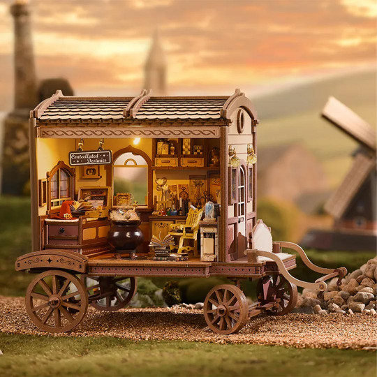 Puzzle 3D maison miniature ENTROPY'S FLOW Puzzle 3D maison miniature...
