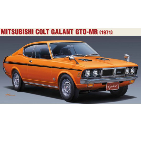 Maquette de voiture en plastique MITSUBISHI COLT GALANT 1/24