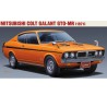 Maquette de voiture en plastique MITSUBISHI COLT GALANT 1/24