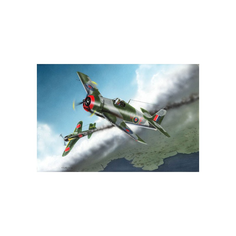 Maquette d'avion en plastique Hellcat MK.I 1/48