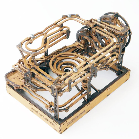 Puzzle 3D mécanique intermédiaire Piste de billes Marble Run Puzzle 3D mécanique...