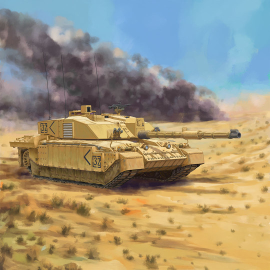 British Challenger II Iraq...