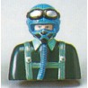 Blau/graues Militär auf -board -Accessoire 65 mm | Scientific-MHD