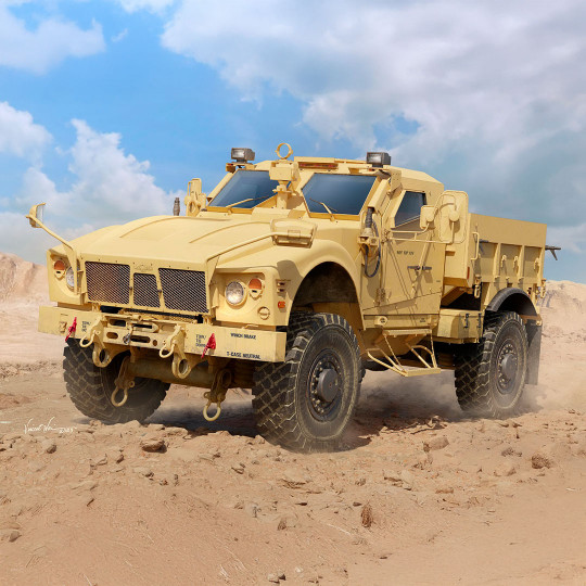 Maquette de camion en...