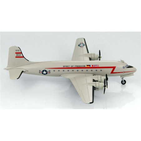 Miniature d'avion Die Cast au 1/200 C-54 Skymaster 1/200