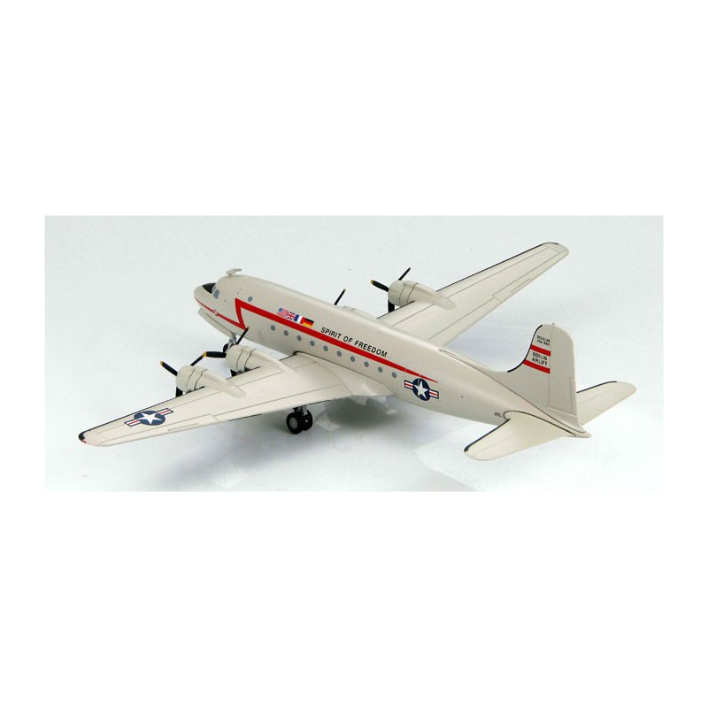 Miniature d'avion Die Cast au 1/200 C-54 Skymaster 1/200