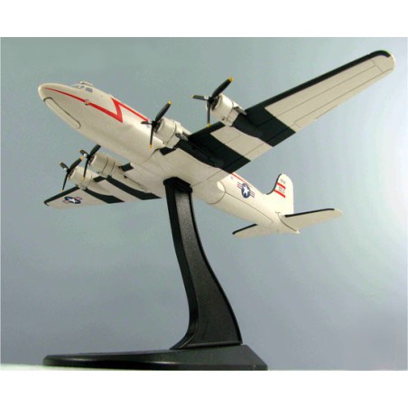 Miniature d'avion Die Cast au 1/200 C-54 Skymaster 1/200