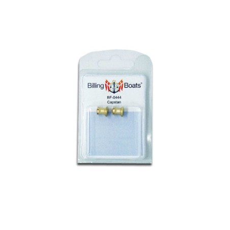 Accastillage de bateau Cabestan en laiton 11x11mm (2pc)