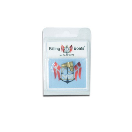 Accastillage de bateau Cabestan en laiton 16x14mm (1pc)