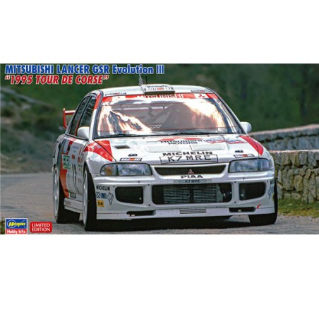 Mitsubishi Plastikautoabdeckung Start GSR 1/24 | Scientific-MHD