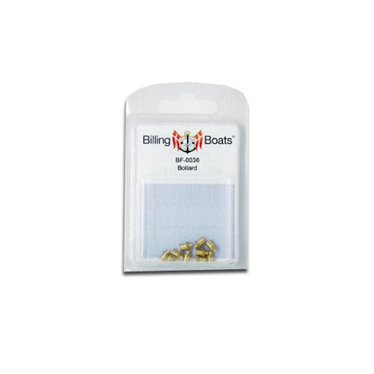 Accastillage de bateau Cabestans en laiton 5x7mm (10pcs) Accastillage de bateau Cabestans en laiton 5x7mm (10pcs)