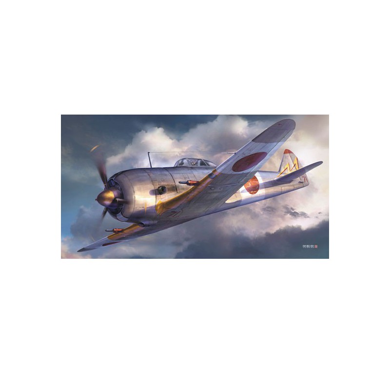 Maquette d'avion en plastique Nakajima Ki44-II Otsu SHOKI 1/72