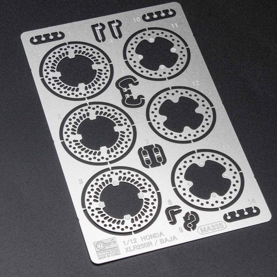 Maquette plastique de moto...