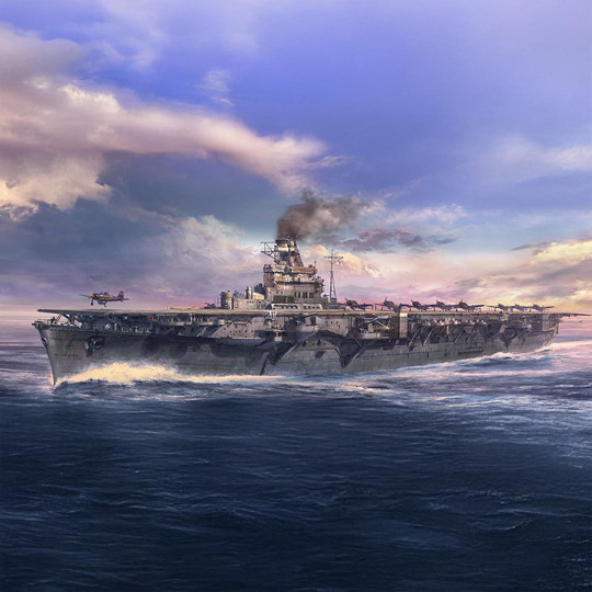 Plastic model kit of IJN...