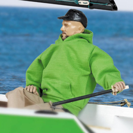 Figur des Skippers Luca...