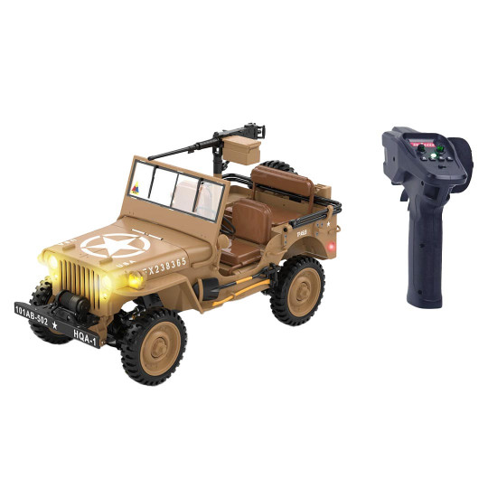 Sand Yellow Jeep Willys...