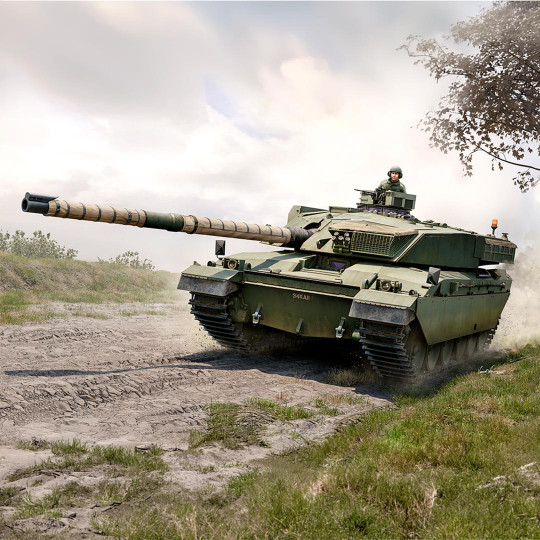 Plastic model of British...