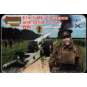 Figurine Canon MkII + Equipage Ang.1/72