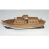 Boat accommodation canoe with long diesel engine. 125mm | Scientific-MHD