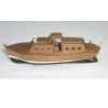 Boat accommodation canoe with long diesel engine. 125mm | Scientific-MHD