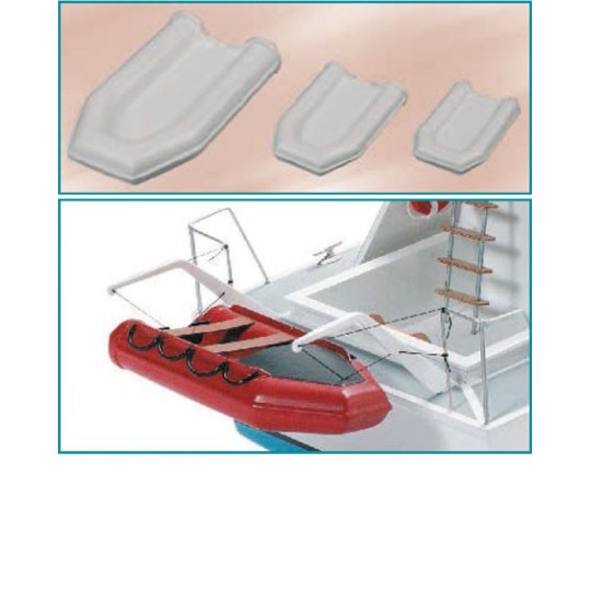 Boat fittings on foot 15x20mm ScientificMHD