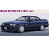 Maquette de voiture en plastique NISSAN SKYLINE GTS-R (R31) au 1/24