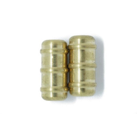 Accastillage de bateau Canot de survie en laiton 9x20mm (2pcs)