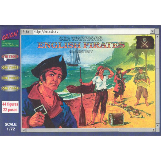 Figurine English Pirates...
