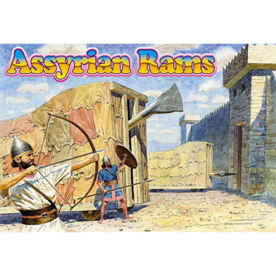 Figurine Assyrian rams 1:72