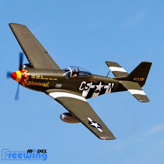 Electric RC Plane P-51D...