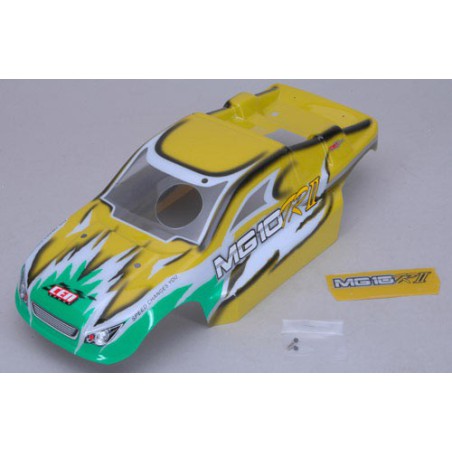 Radio -kontrolliertes Autozubehör MG10 Truggy Yellow Bodywork | Scientific-MHD