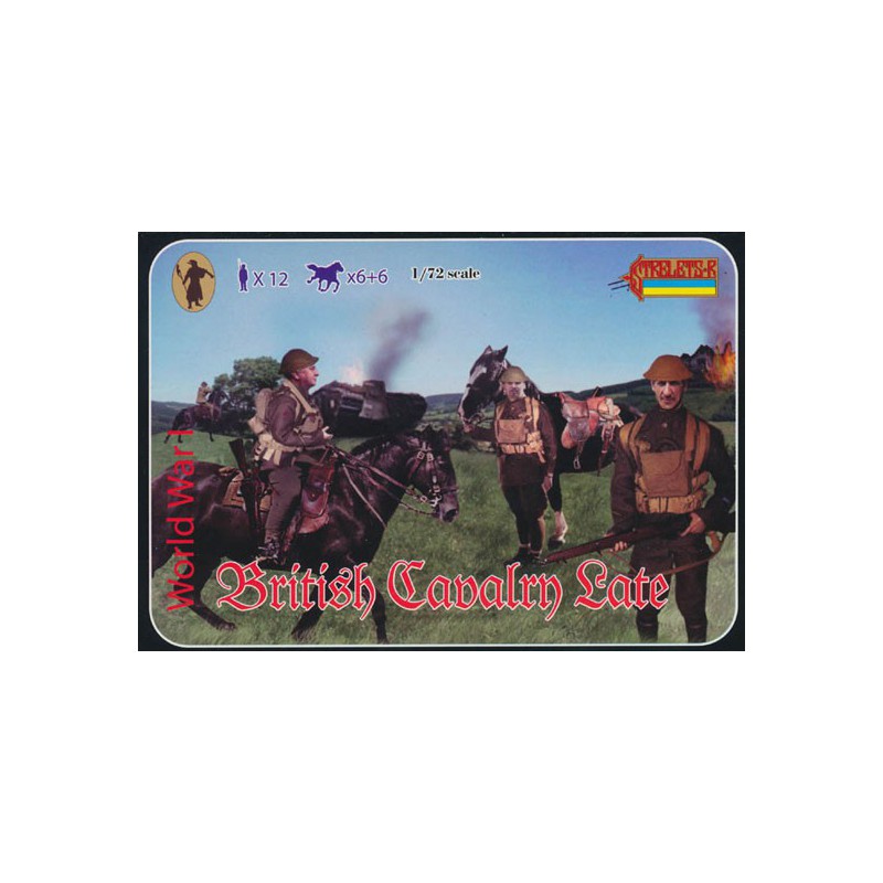 Figurine CAVALERIE BRITANNIQUE 1/72