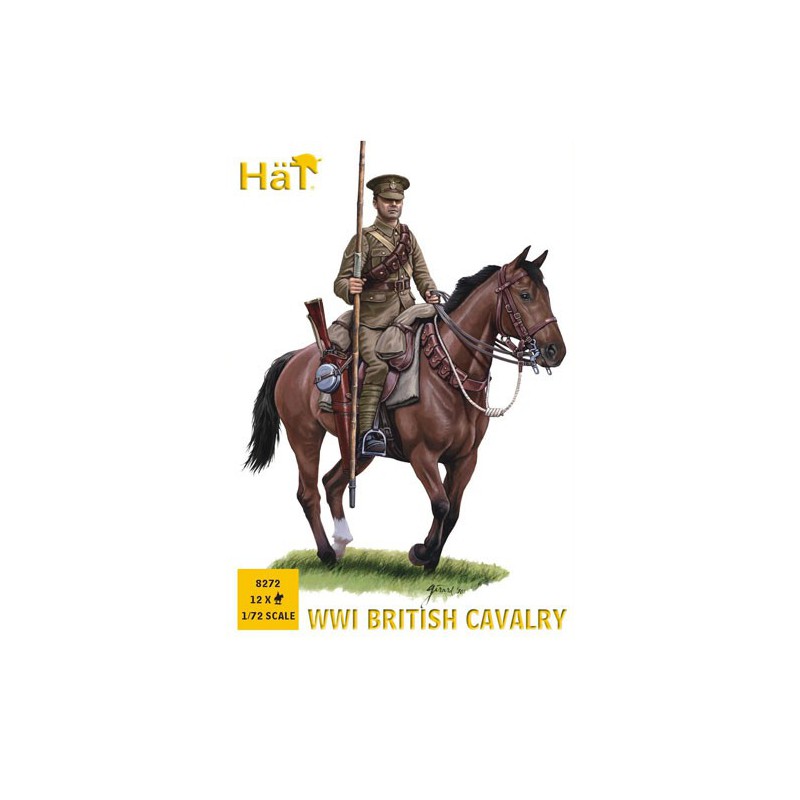 Figurine Cavalerie Britannique WWI 1/72