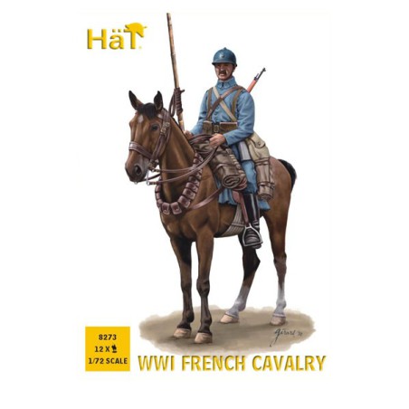 Französische Kavallerie -Figur im Ersten Weltkrieg 1/72 | Scientific-MHD